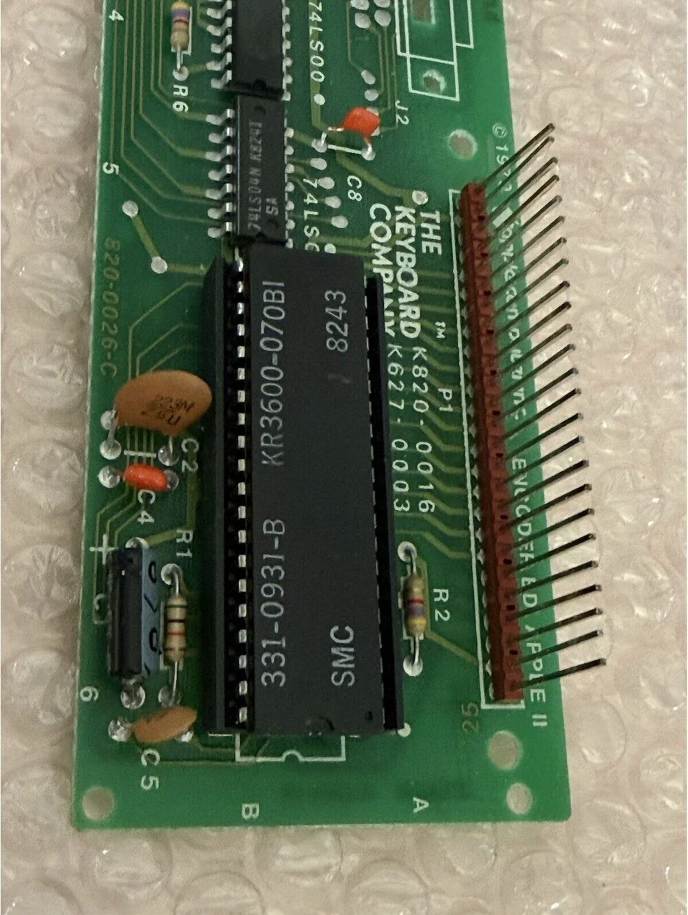 Vintage Apple II )II PLUS) Keyboard Encoder Board 1979 Is Untested